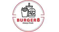 Burger 8 Bedlington Logo